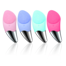 Private Label BR-020 Rechargeable Electric Silicone Massager Cleanser Facial Cleansing Face Brush